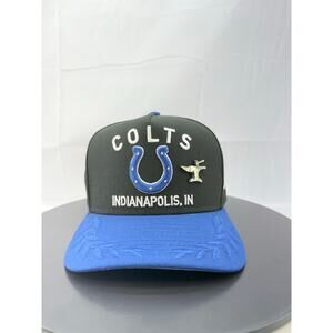 New Era Indianapolis Colts 2025 NFL Draft 59FIFTY A-frame Fitted Hat Size 7 1/8